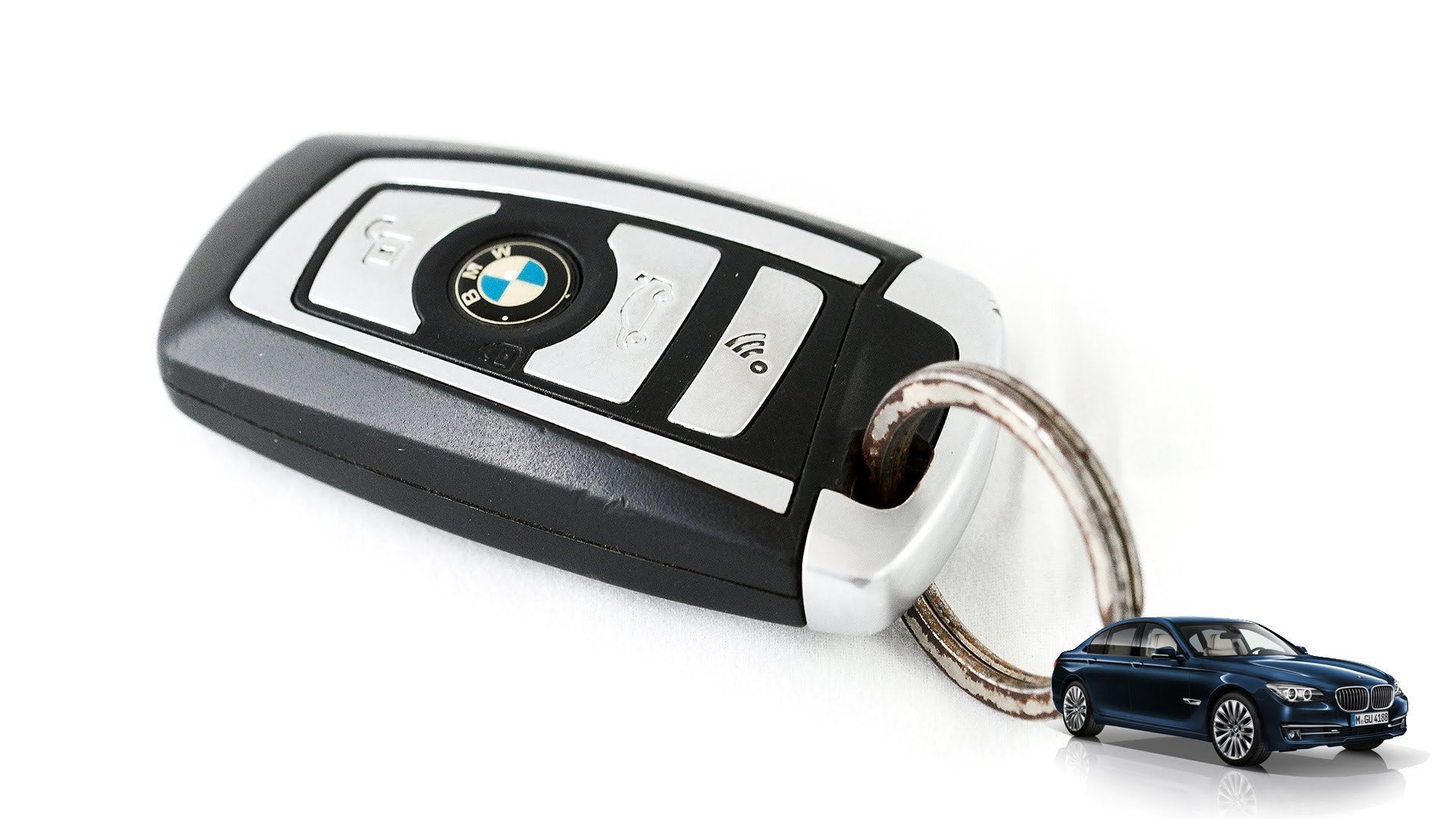Làm chìa khóa xe BMW 730Li