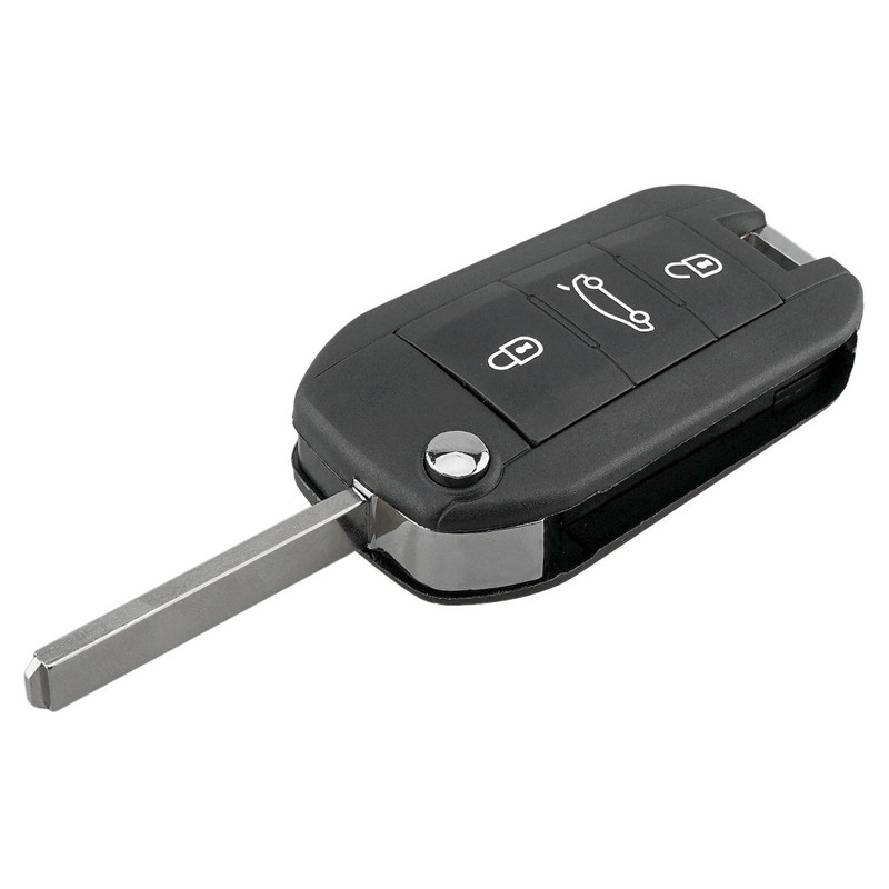 Chìa khóa remote gập xe Peugeot 3008 FL
